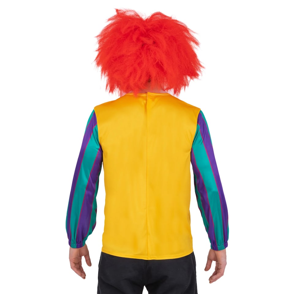 image 1 of IT Classic Unisex Adult Pennywise Costume Top | Multi | Multicoloured | L | 1