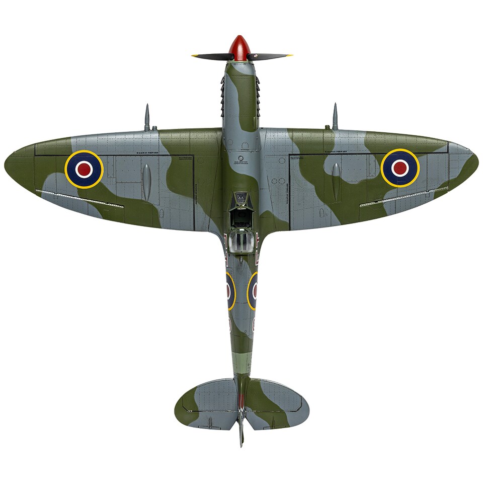 image 1 of Airfix Supermarine Spitfire Mk.IXe Military Aircraft Model Kit Scale 1-48
