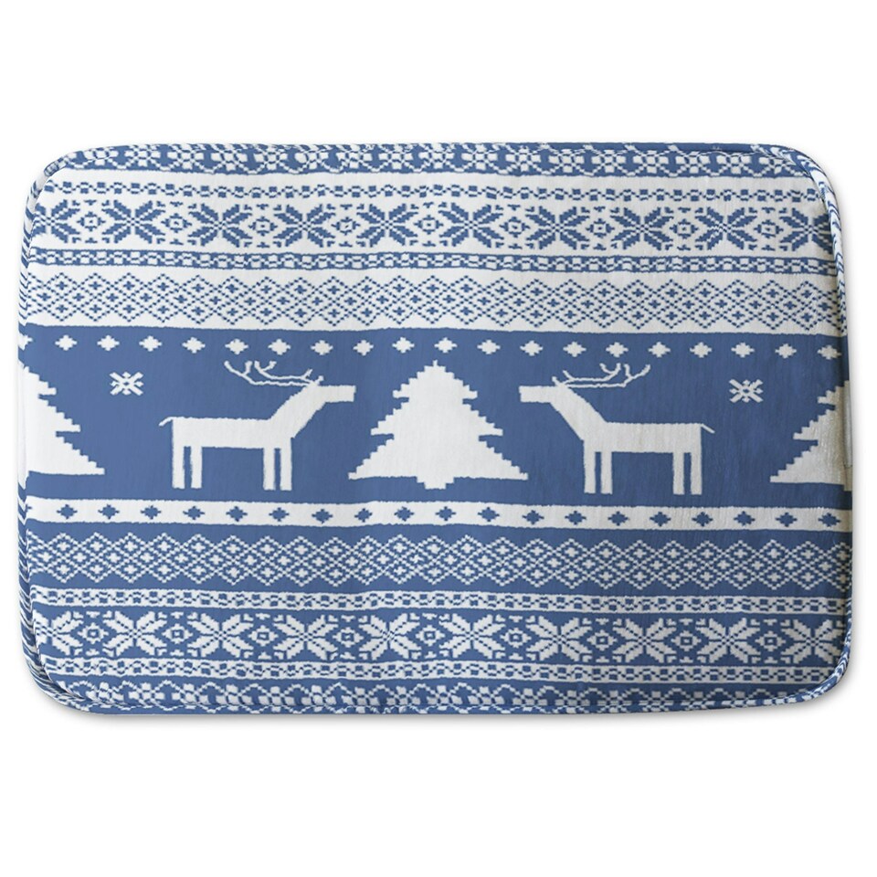 image 1 of Knitted Ornamental Pattern (Bathroom Set)