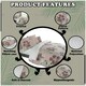 image 2 of VELVETIO Poppy Flower Duvet Cover Set Reversible Polycotton Easy Care Beddings Pink | Blush Pink | Double