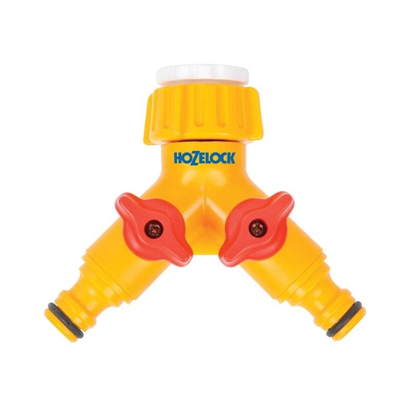 Hozelock 2256 Dual Control Tap Connector 3/4in Bsp - Multi Colour - One Size Multi
