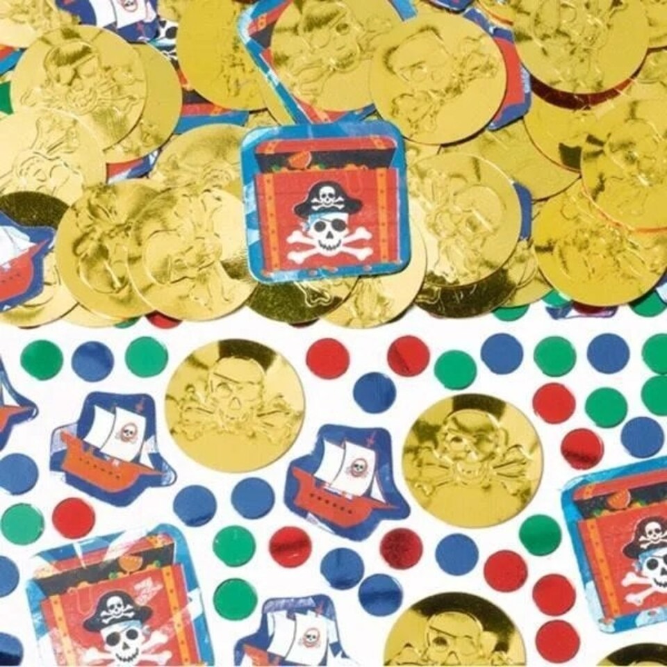 Amscan Pirate Confetti - Multicoloured - One Size