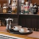 image 5 of Argon Tableware Round Non-Slip Serving Tray - 35cm - Black