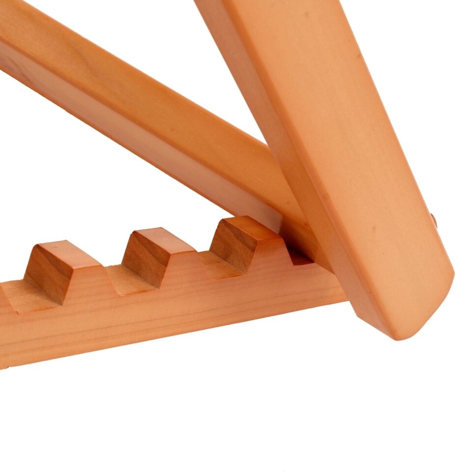 image 1 of Traditional Folding Hardwood Garden Beach Deck Chairs Deckchairs | Blue