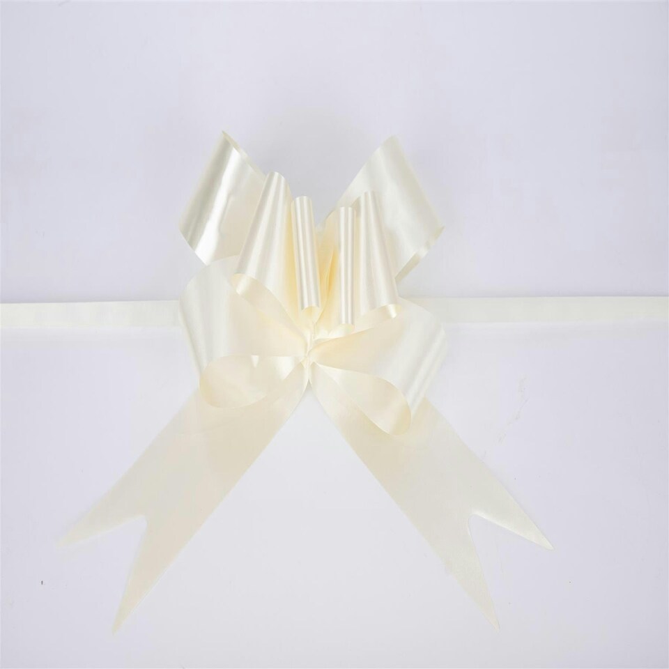 image 1 of 40pcs 50mm Ivory Pullbow