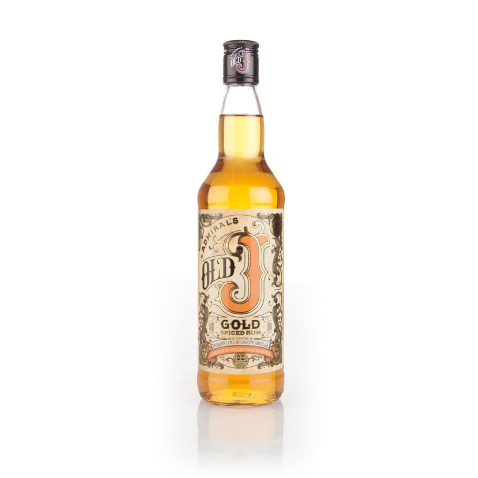 image 1 of Admiral Vernons Old J Gold Spiced Rum | Clear | 1