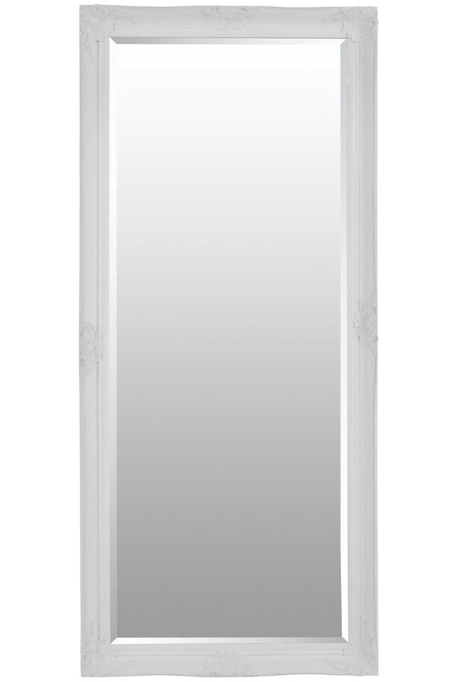 image 1 of Kingsbury White Classic Dress Mirror 168 x 76 CM | White