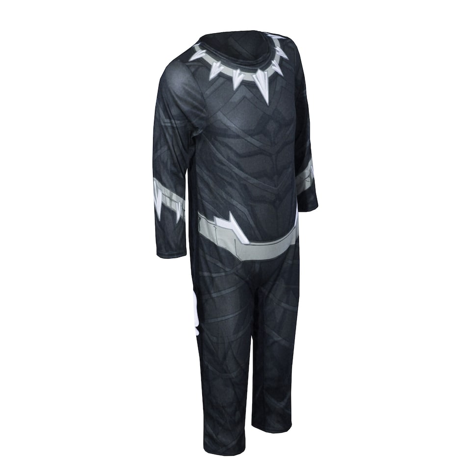 image 1 of Black Panther Boys Costume - Black/Grey - L L