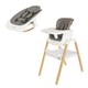 image 1 of Tutti Bambini Nova Birth to 12 Years Complete Highchair Package - White/Oak