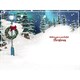 image 2 of For a Wonderful Dad TattyTeddy With Wreath Design Christmas Card