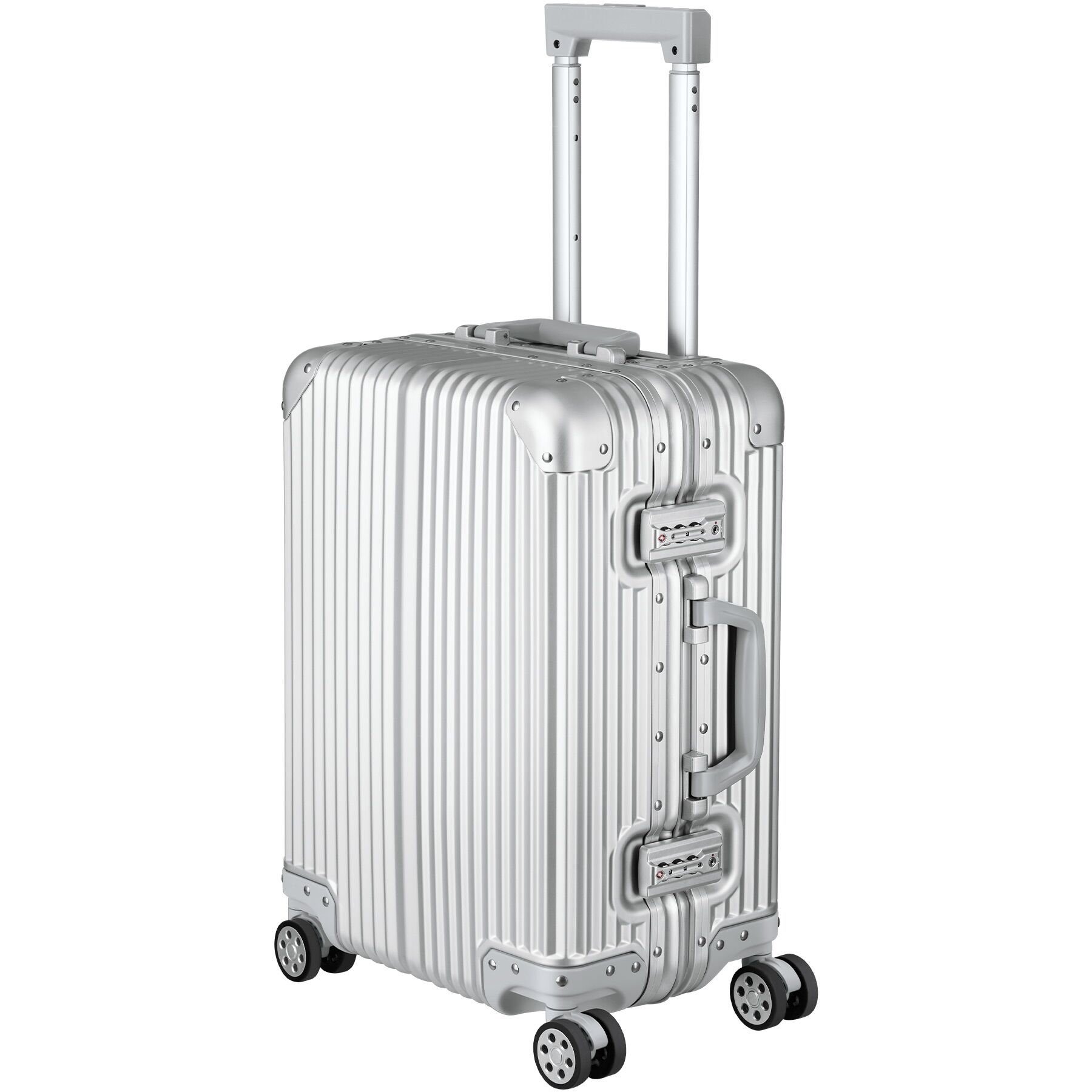 Airway Cabin Trolley, aluminum, TSA locks, 4 double-wheel casters