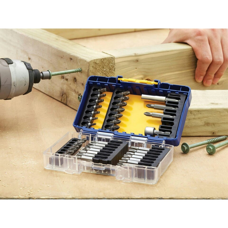 image 1 of Irwin Mixed Screwdriving Set, 40 Piece - Multi Colour - One Size