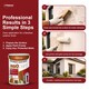 image 7 of InsOpaint Exterior Masonry Paint - Heat Reflecting, Insulating & Weatherproof Exterior Wall Protection - Matchstick - 5L
