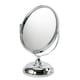 image 1 of Showerdrape Eris 5x Magnifying Chrome Makeup Vanity Mirror