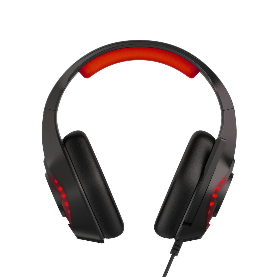 image 1 of Transformers Pro G5 Logo Gaming Headphones - Black/Red - One Size