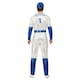 image 2 of Elton John Sequin Baseball Jumpsuit Deluxe Fancy Dress Costume Adult Mens Small