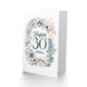 image 2 of Elegant Floral Letterpress 30Th Woman Her Birthday Card