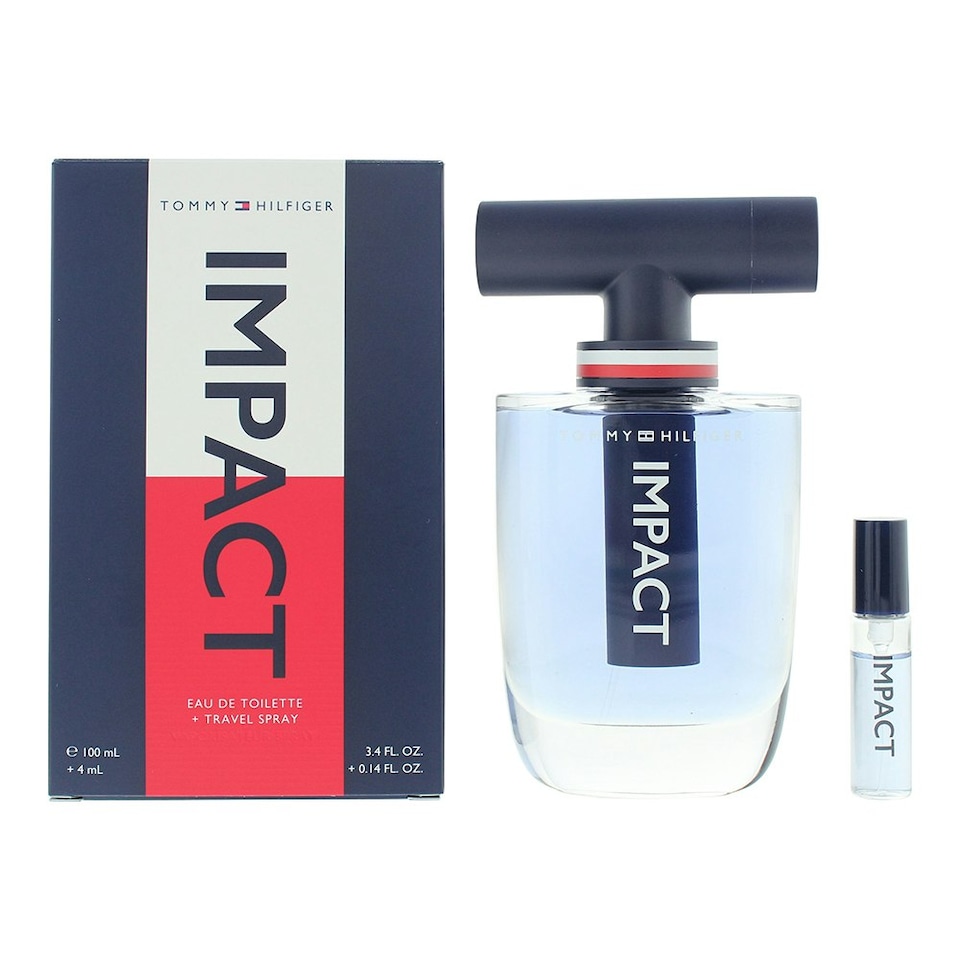 Tommy Hilfiger Impact Eau de Toilette 100ml & 4 ml Travel Spray