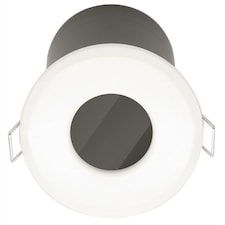 Set of 20 Fire Rated Bathroom Downlights - White IP65 Recessed Downlights | White | Clear | 20