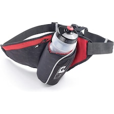Ultimate Performance Ribble II Running Waist Bag - Black/Red - One Size