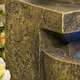 image 4 of Primrose Kendall Stone Effect 3-Tier Cascade Garden Water Feature with LEDs 48cm