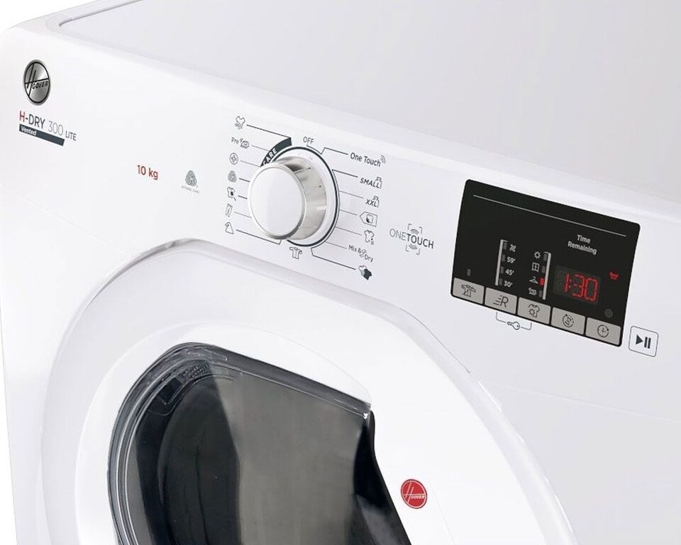 image 1 of Hoover 10kg Load Vented Tumble Dryer Class C White