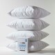 image 1 of Homescapes Waterproof Pillow Protectors - 80 x 80 cm - Pack of 4 White