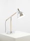 image 4 of Interiors by Premier Chrome Finish Table Lamp, Adjustable Height Lamp, Easy-to-Use Chrome Table Lamp, Focused Office Lamp