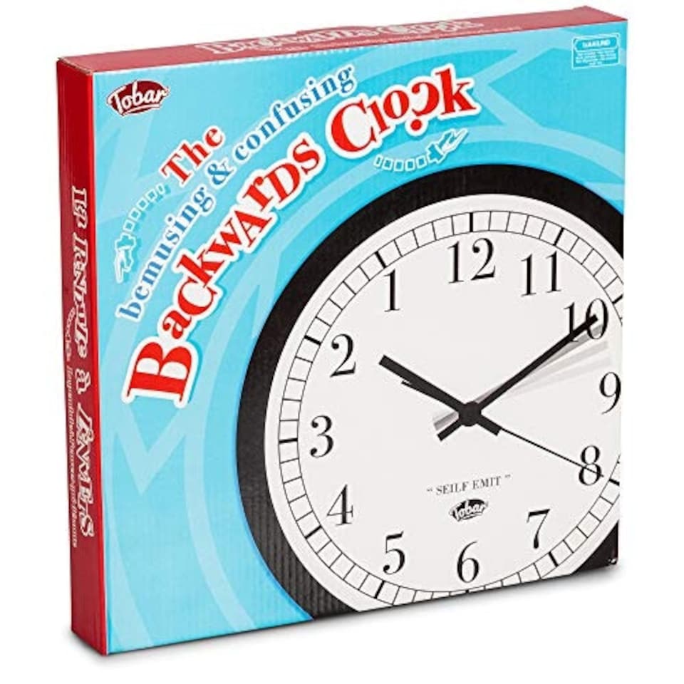 image 1 of Backwards Clock
