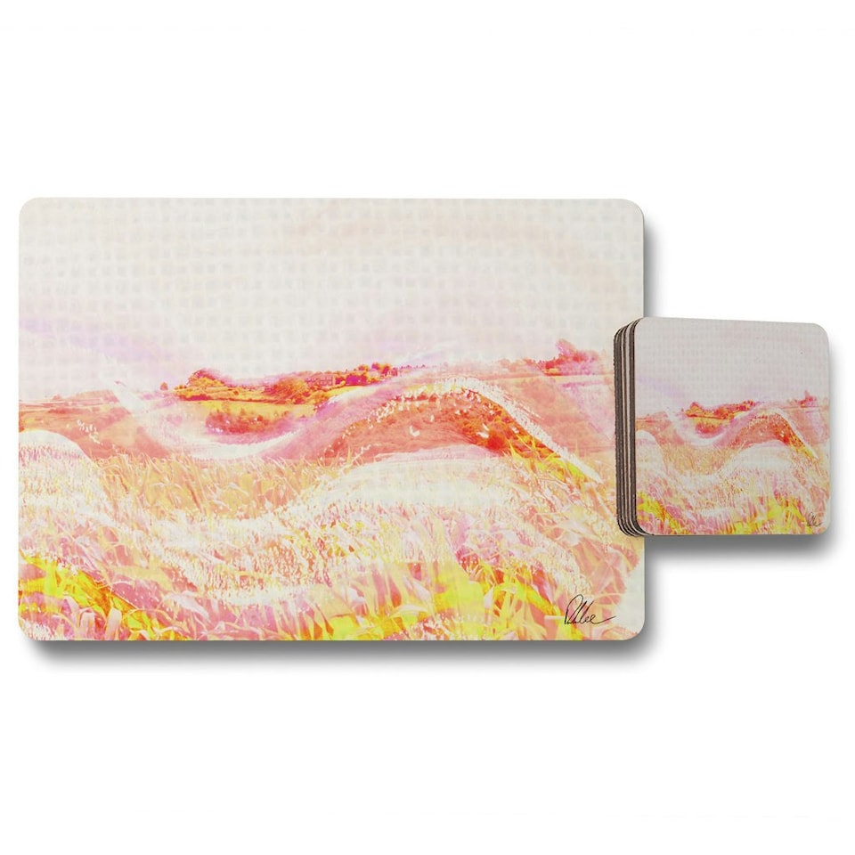 wheat field (Placemat & Coaster Set)