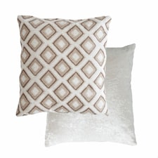 Nevada Cushion Cover 43cm x 43cm Cream | Cream | Cream