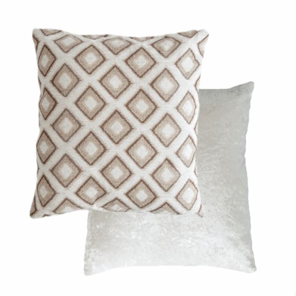 image 1 of Nevada Cushion Cover 43cm x 43cm Cream | Cream | Cream
