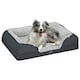 image 1 of PawHut Dog Bed Calming Pet Bed Dog Mattress for Medium Dogs - Charcoal Grey