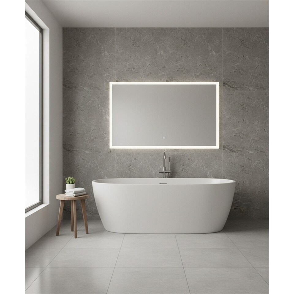image 1 of Opalus Marble Ivory Matt Porcelain Tile (15 Pack - 5 Box - 10.75m2 ) - TV Room - Floor & Wall Tile -Based on Turkish Silver Marble