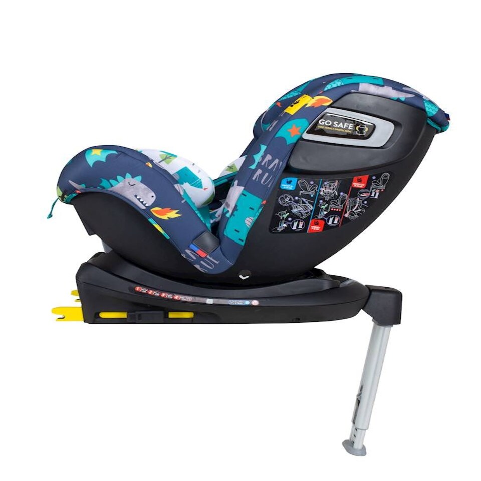 image 1 of Cosatto All in All Rotate Car Seat - 360 Spin, All Stages Car Seat, 0-12 Years Old (Dragon Kingdom)