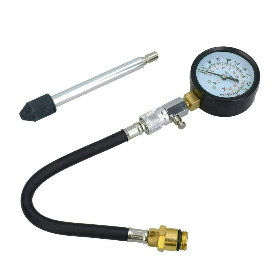 image 1 of Compression tester kit for petrol engines 0-300psi / 0-2000kpa 14 & 18mm AT460