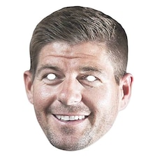 Steven Gerrard Cardboard Face Mask