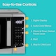 image 3 of Abode AMT2304B Black Microwave Touch Control 900W 23L Digital 11 Power Levels