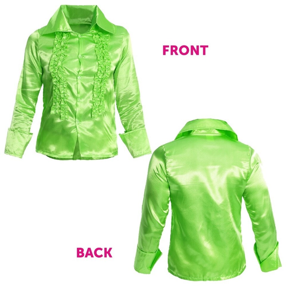 image 1 of Green Disco Shirt Green | XL