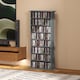 image 8 of HOMCOM CD Storage Unit DVD Tower Blu-ray Storage Shelf for Living Room Grey | Grey
