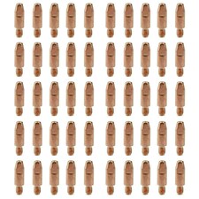 0.8mm Mig Welding Welder Round Contact Tips for MB25 MB36 Euro Torches 50pk