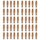 image 1 of 0.8mm Mig Welding Welder Round Contact Tips for MB25 MB36 Euro Torches 50pk