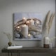 image 1 of Art for the Home Serene Candles LED Printed Canvas