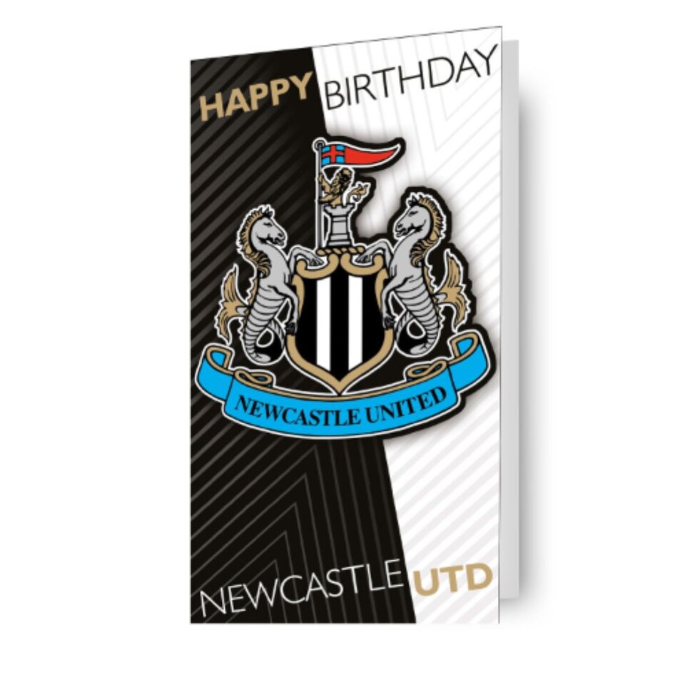 Carte D'anniversaire Humoristique « Newcastle Are Sh*t » - 13x18 Cm, Intérieur Vierge, Fabriquée Au Royaume-Uni
