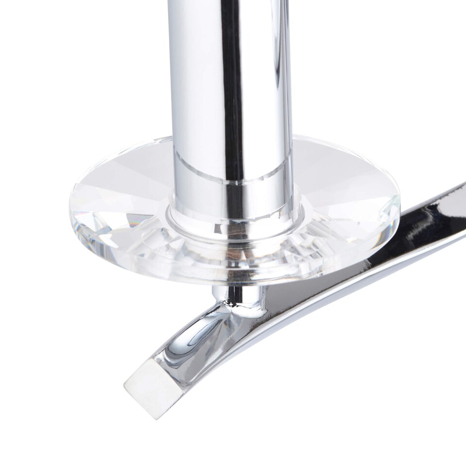 image 1 of Morden Polished Chrome Semi-Flush Ceiling Light