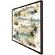 image 3 of Palm & sailboats (Picture Frame) White | L