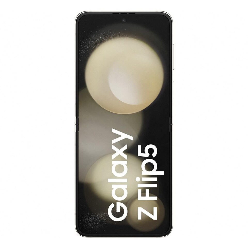 image 1 of Samsung Galaxy Z Flip5 8GB 256GB Cream 6.7" Foldable Smartphone