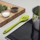 image 2 of Zeal Silicone Slotted Spoon 28cm, Lime Green