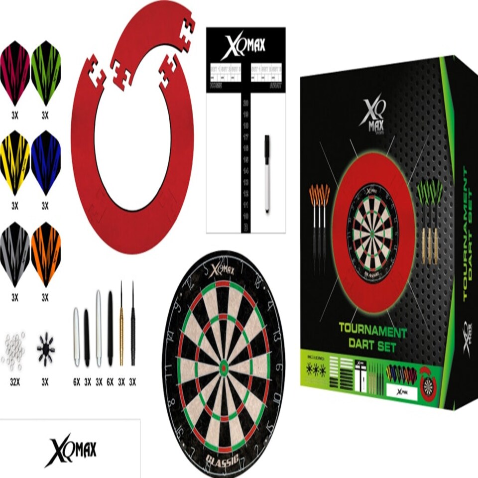 image 1 of XQ Max - Tournament Darts Set (Red)