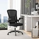image 2 of Rattantree Ergonomic Office Chair with Flip Up Armrests & Lumbar Support